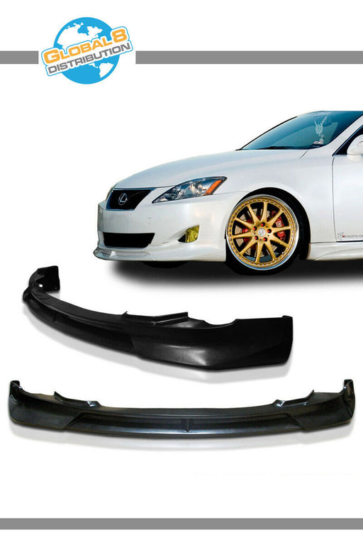 Roane Concepts Polyurethane Front Bumper Lip for 2006-2008 Lexus IS250/IS350 JP Style