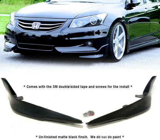 Roane Concepts Polyurethane Front Bumper Lip for 2011-2012 Honda Accord 4Dr OE Style