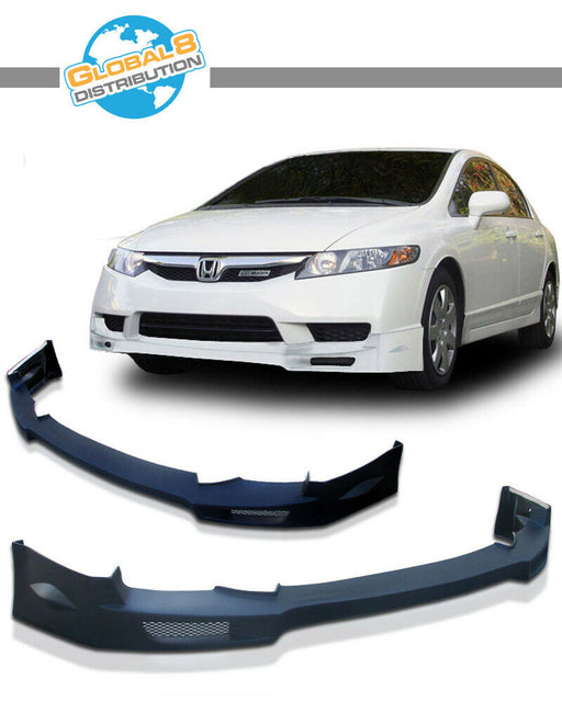 Roane Concepts Polyurethane Front Bumper Lip for 2009-2011 Civic 4Dr N-SPEC