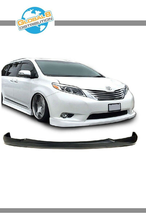 Roane Concepts Urethane Front Bumper Lip for 2011-2017 Toyota Sienna LE/XLE CK Style