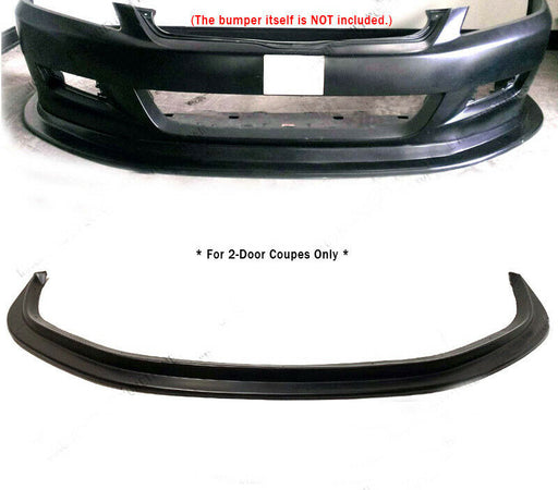 Roane Concepts Urethane Front Bumper Lip for 2006-2007 Honda Accord 2-Door MDA Style