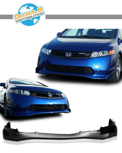 Roane Concepts Polyurethane Front Bumper Lip for 2006-2008 Civic 4Dr Mugen-Si