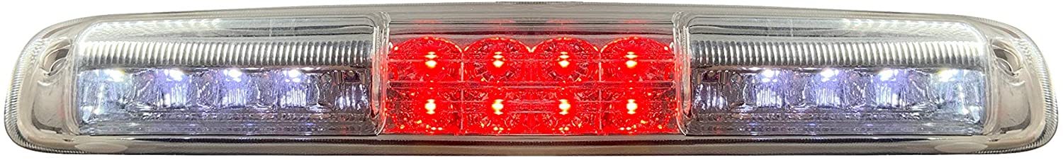 Roane Concepts LED 3rd Third Brake Light Bar - Replacement for 1999-2007 Chevrole Silverado, GMC Sierra Smoke or Clear